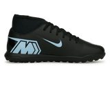 Nike Kids Zoom Mercurial Superfly 10 Club TF Black/Black Side