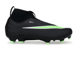 Nike Kids Zoom Mercurial Superfly 11 Academy FG/MG Black/Illusion Green