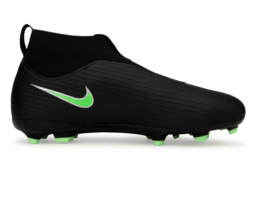 Nike Kids Zoom Mercurial Superfly 11 Academy FG/MG Black/Illusion Green Side