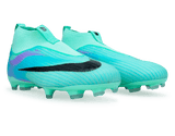 Nike Kids Zoom Mercurial Superfly 11 Academy Sam Kerr FG/MG Green Glow/Black Pair