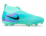 Nike Kids Zoom Mercurial Superfly 11 Academy Sam Kerr FG/MG Green Glow/Black Side