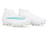 Nike Kids Zoom Mercurial Superfly 11 Academy FG/MG White/Dusty Cactus Pair