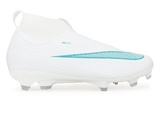 Nike Kids Zoom Mercurial Superfly 11 Academy FG/MG White/Dusty Cactus