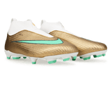Nike Kids Zoom Mercurial Superfly 11 Academy Kylian Mbappe FG/MG Metallic Gold Pair