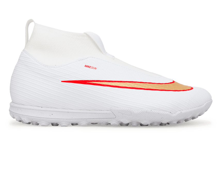 Nike Kids Zoom Mercurial Superfly 11 Academy TF White/Bright Crimson
