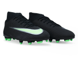 Nike Kids Zoom Mercurial Superfly 11 Club FG/MG Black/Illusion Green Together