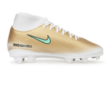 Nike Kids Zoom Mercurial Superfly 11 Club Kylian Mbappe FG/MG Metallic Gold Side