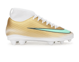 Nike Kids Zoom Mercurial Superfly 11 Club Kylian Mbappe FG/MG Metallic Gold