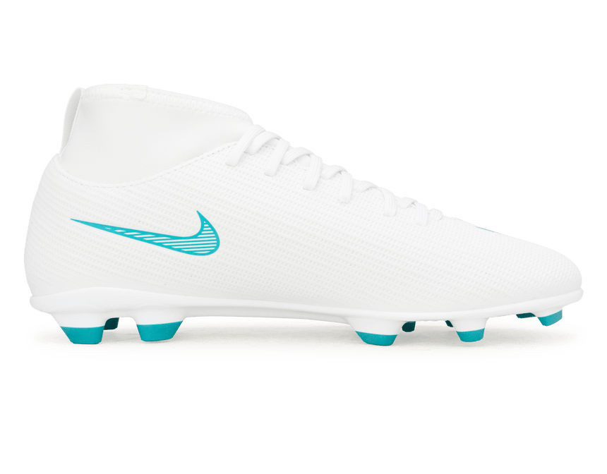 Nike Kids Zoom Mercurial Superfly 11 Club FG/MG White/Dusty Cactus Side