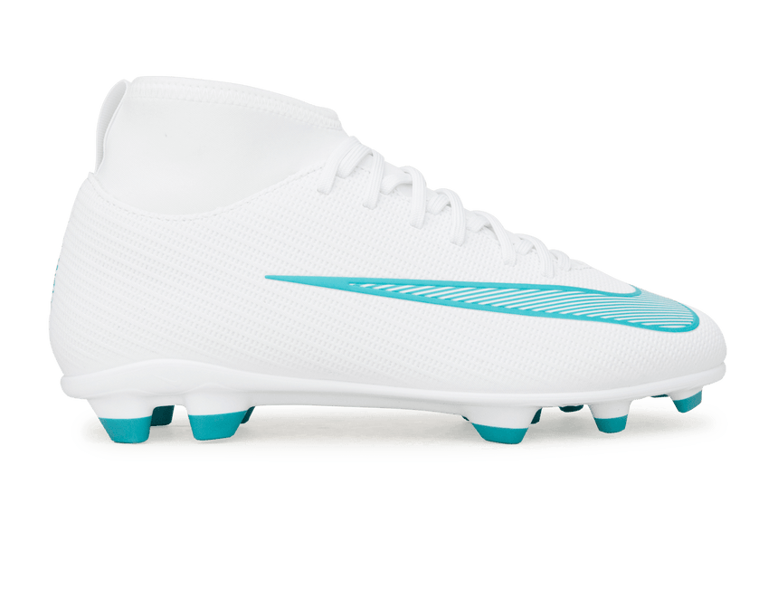 Nike Kids Zoom Mercurial Superfly 11 Club FG/MG White/Dusty Cactus