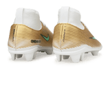 Nike Kids Zoom Mercurial Superfly 11 Club Kylian Mbappe FG/MG Metallic Gold Heel
