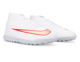 Nike Kids Zoom Mercurial Superfly 11 Club TF White/Blur Bright Crimson Together