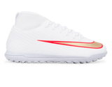 Nike Kids Zoom Mercurial Superfly 11 Club TF White/Blur Bright Crimson