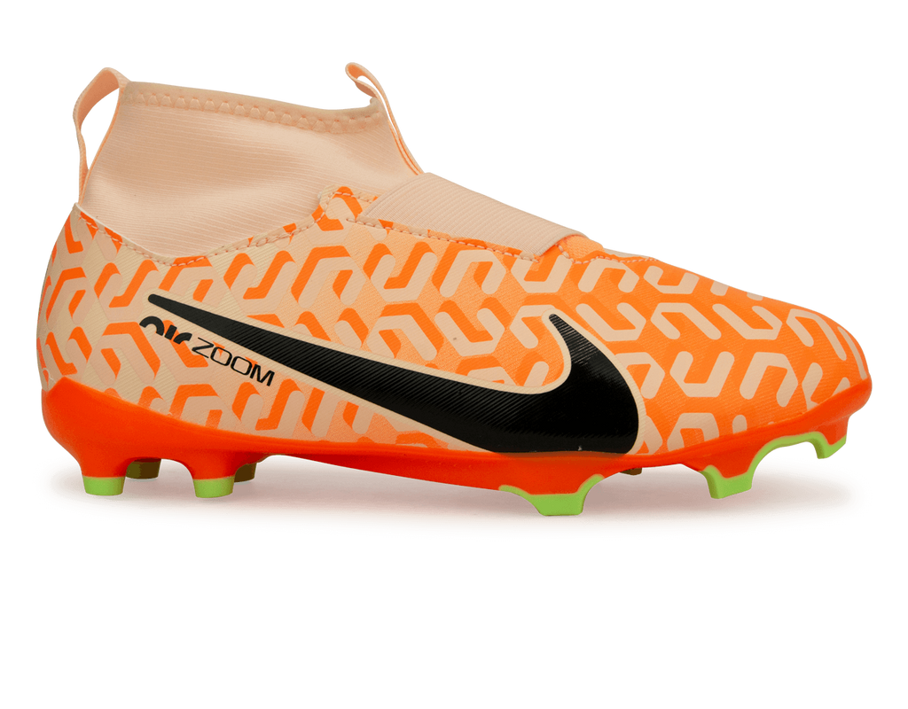 Dark Soccer Cleats Nike Vapor 13 Elite TF Grey Orange LtBlue