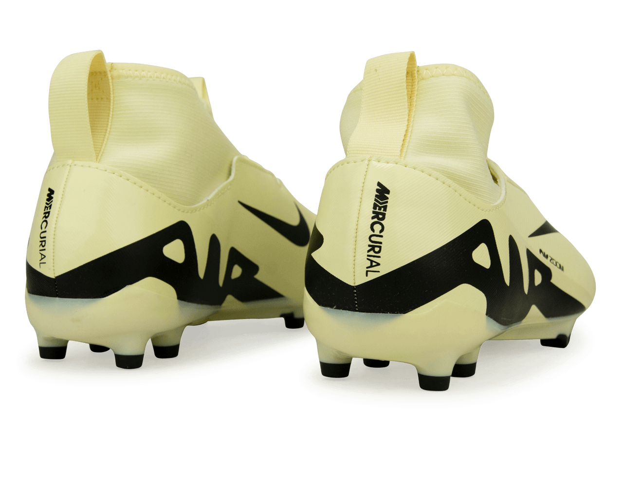 Nike Youth Zoom Mercurial Superfly 9 Academy FG/MG Lemonade/Black
