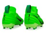 Nike Kids Zoom Mercurial Superfly 9 Academy MDS Green Strike/Black Rear