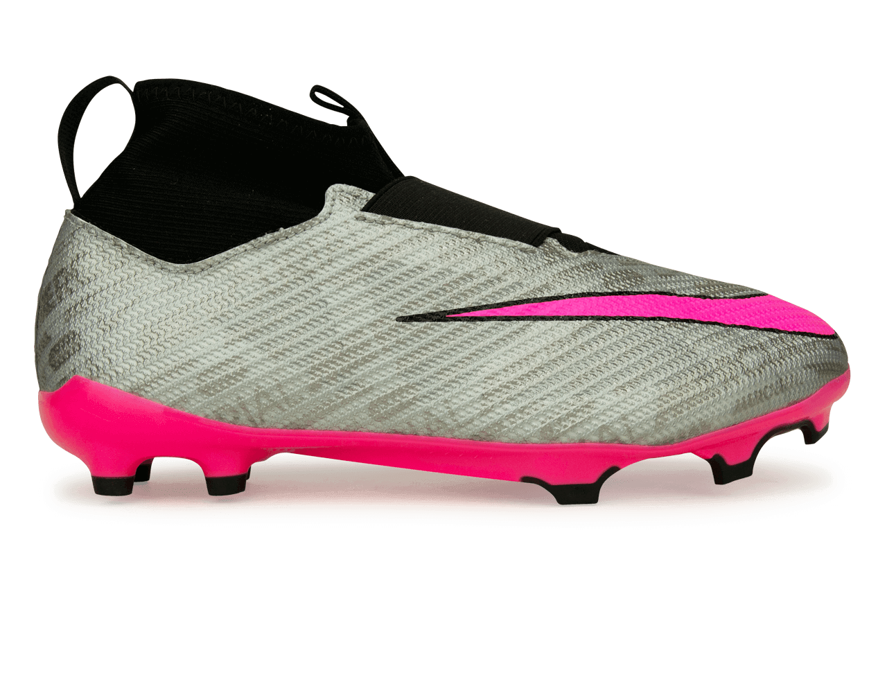 Nike Kids Zoom Mercurial Superfly Pro FG Silver/Pink – Azteca Soccer