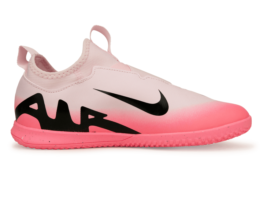 Nike Kids Zoom Mercurial Vapor 15 Academy IC Pink Foam/Black Side