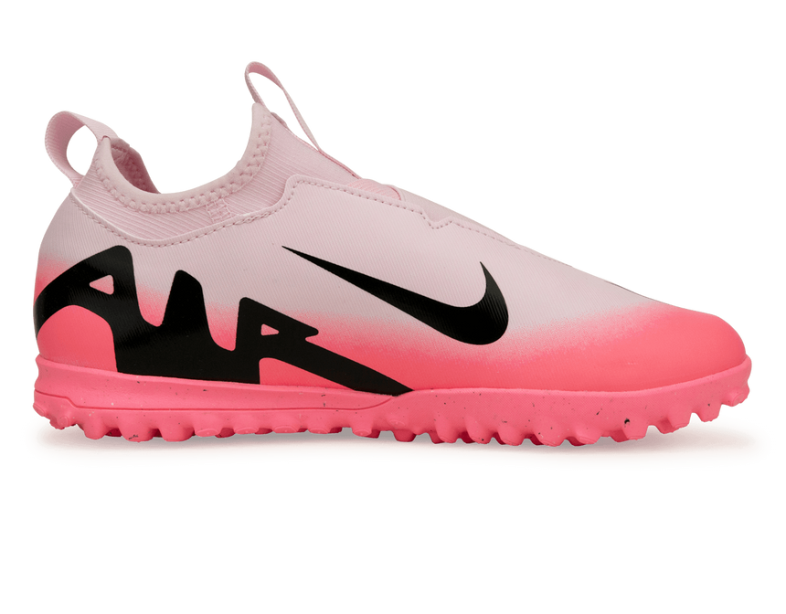 Nike Kids Zoom Mercurial Vapor 15 Academy TF Pink Foam/Black Side