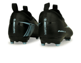 Nike Kids Zoom Mercurial Vapor 16 Academy FG/MG Black/Ice Blue Rear