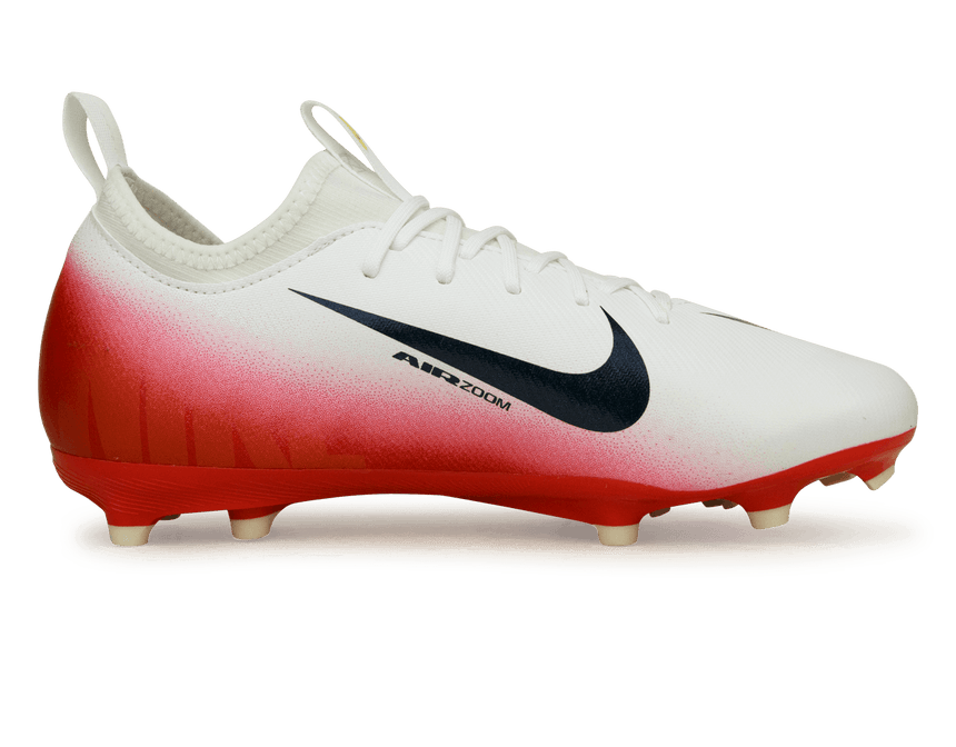 Nike Youth Zoom Mercurial Vapor 16 Academy LV8 FG/MG Red/Obsidian