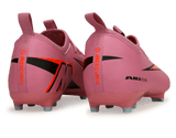 Nike Kids Zoom Mercurial Vapor 16 Academy FG/MG Magic Flamingo/Black Rear
