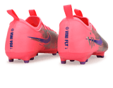 Nike Kids Zoom Mercurial Vapor 16 Academy FG 'Vini Jr' Sunset Pulse/Old Royal Rear