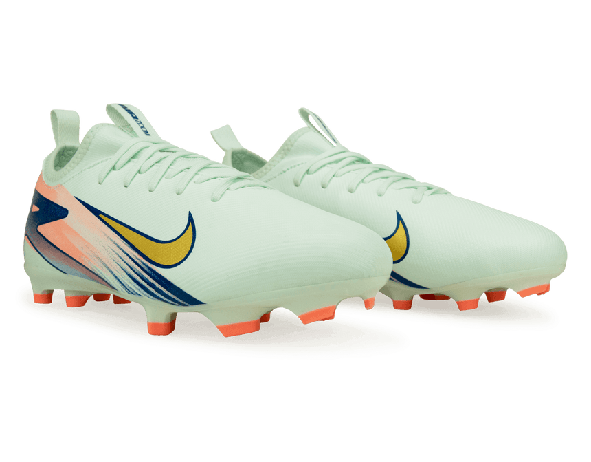 Nike Kids Zoom Mercurial Vapor 16 Academy MDS 009 FG/MG Barely Green/Metallic Gold Together