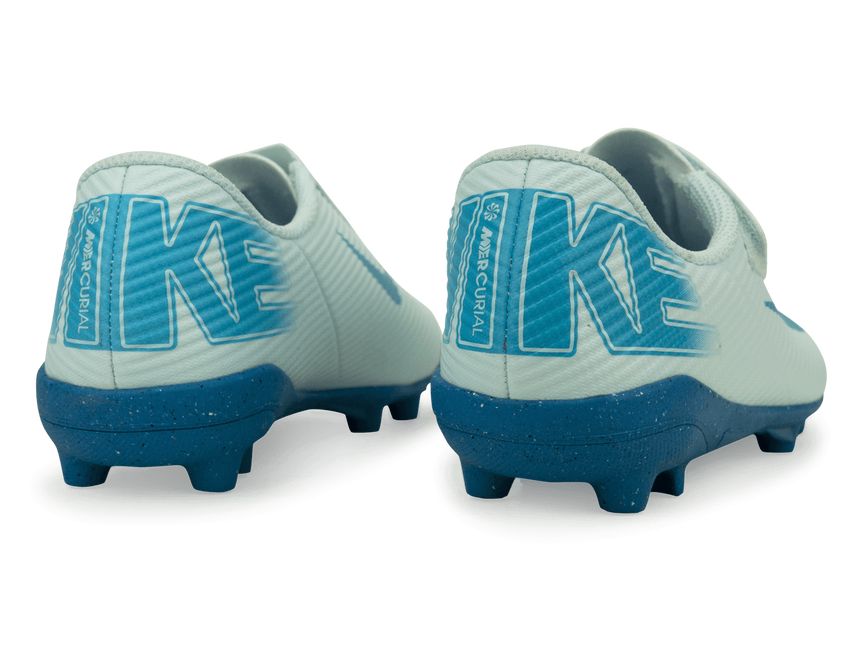 Nike Kids Zoom Mercurial Vapor 16 Club MG PS (V) Glacier Blue/Blue Orbit Rear