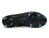 Nike Kids Zoom Mercurial Vapor 16 Pro FG Black/Ice Blue Sole