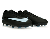 Nike Kids Zoom Mercurial Vapor 16 Pro FG Black/Ice Blue Together