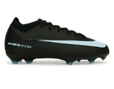 Nike Kids Zoom Mercurial Vapor 16 Pro FG Black/Ice Blue