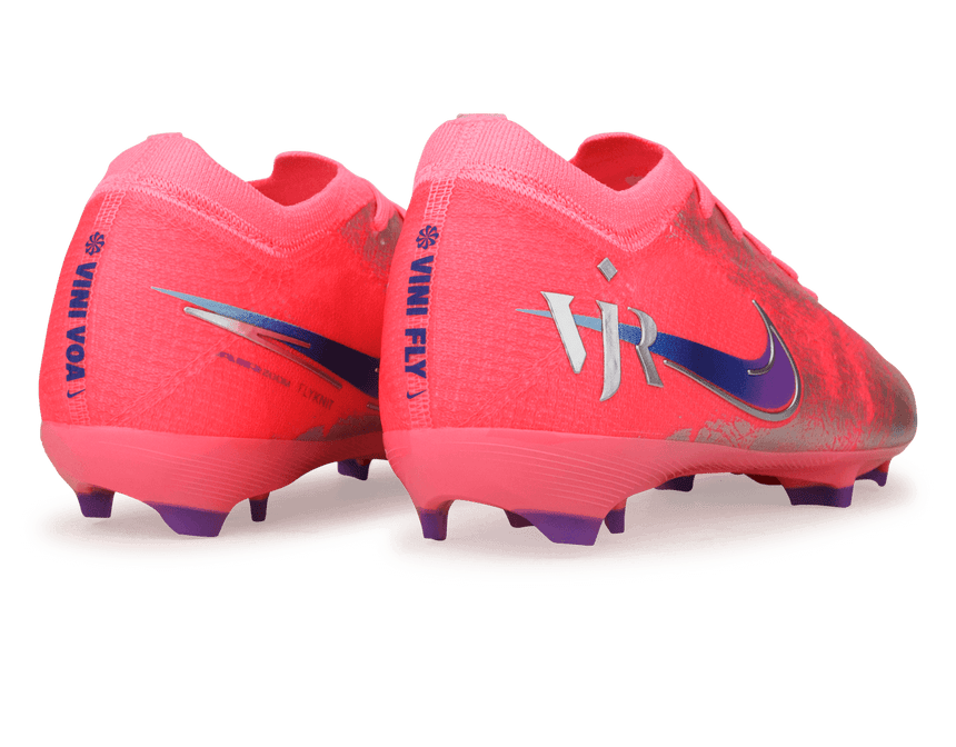 Nike Kids Zoom Mercurial Vapor 16 Pro 'Vini Jr' FG Sunset Pulse/Old Royal Rear
