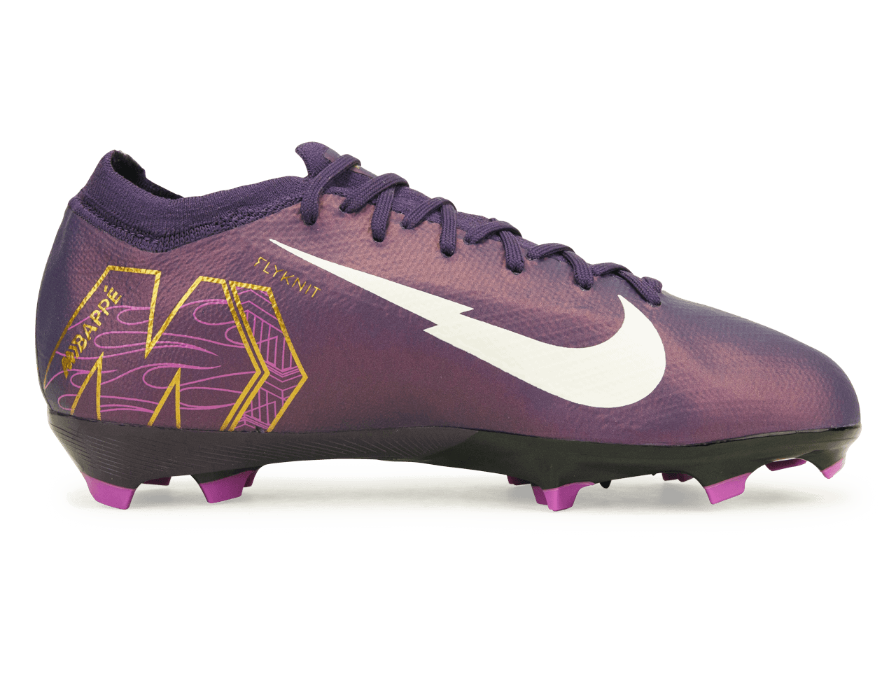 Nike Youth Zoom Mercurial Vapor 16 Pro KM FG Grand Purple/Pale