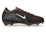 Nike Kid's Zoom Mercurial Vapor 16 Pro 'Kylian Mbappe' FG Plum Eclipse/Metallic Silver Side