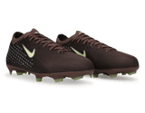 Nike Kid's Zoom Mercurial Vapor 16 Pro 'Kylian Mbappe' FG Plum Eclipse/Metallic Silver Together
