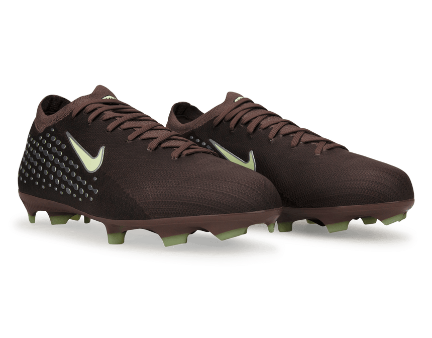 Nike Kid's Zoom Mercurial Vapor 16 Pro 'Kylian Mbappe' FG Plum Eclipse/Metallic Silver Together