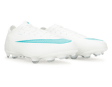 Nike Kids Zoom Mercurial Vapor 17 Pro FG White/Dusty Cactus Pair