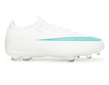 Nike Kids Zoom Mercurial Vapor 17 Pro FG White/Dusty Cactus