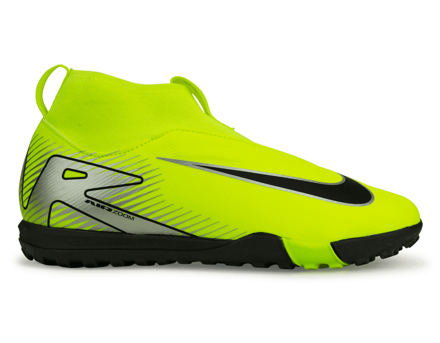 Nike Kids Zoom Mercurial Superfly 10 Academy TF Volt/Black