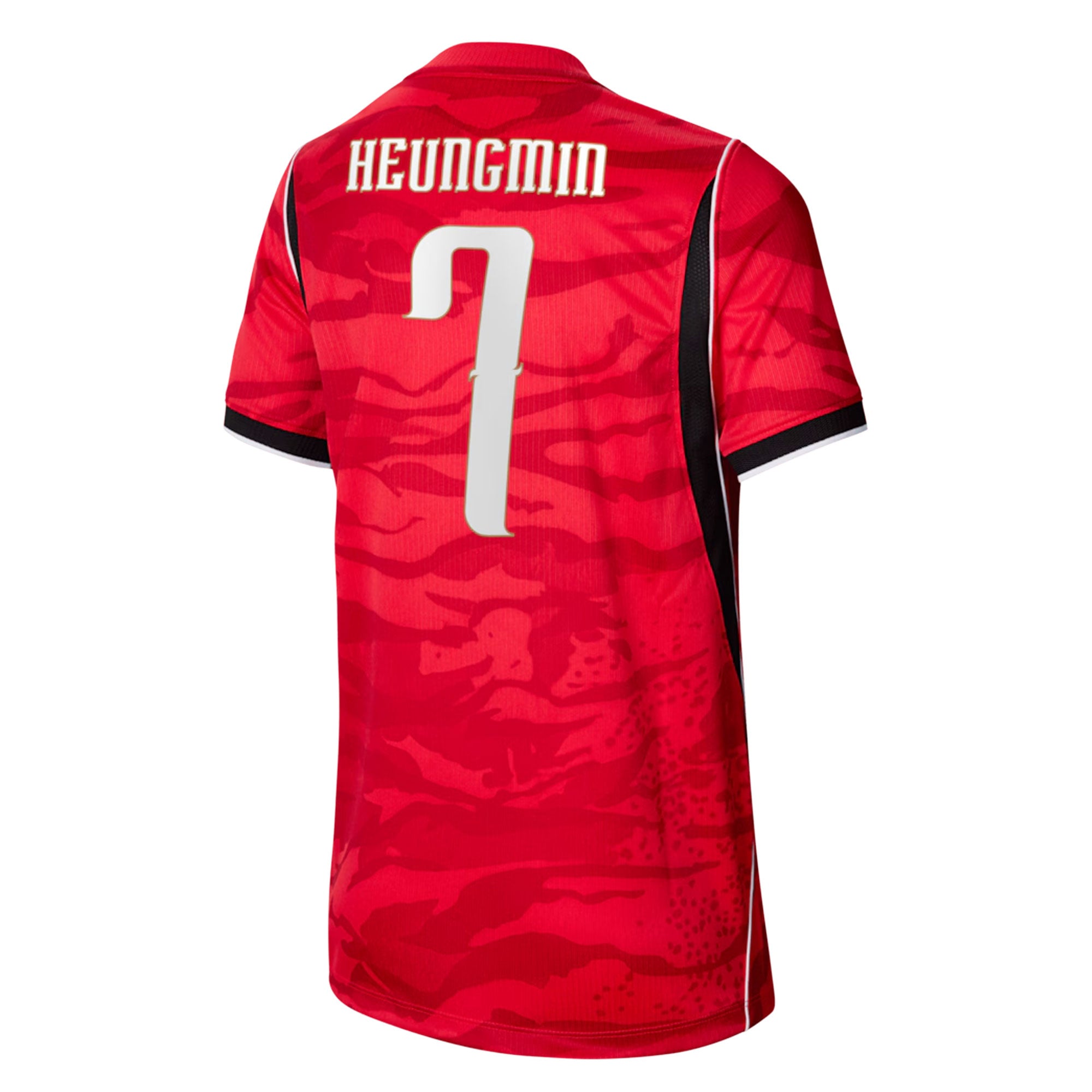 Nike Korea Kid's Home Stadium 2026 Jersey w/ Son Heung-min #7 Red