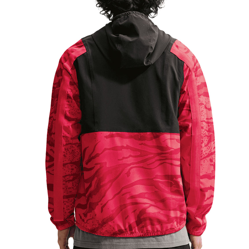 Nike Korea Men's Energy Woven Jacket Dark Black/Red Back
