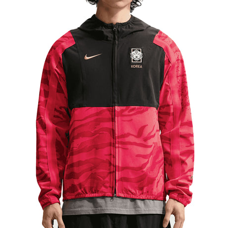 Nike Korea Men's Energy Woven Jacket Dark Black/Red Front