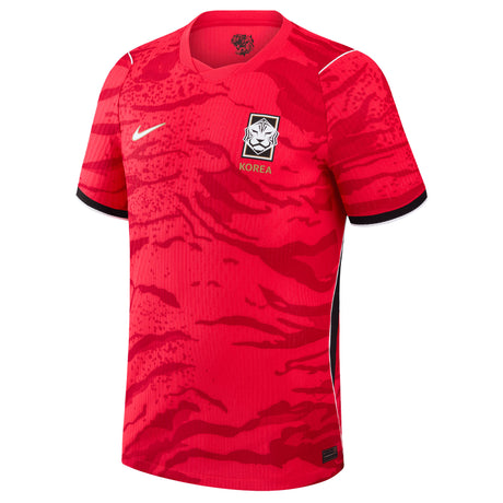 Nike Korea Men's Home Aero-FIT 2026 Jersey Red/Black/White Front