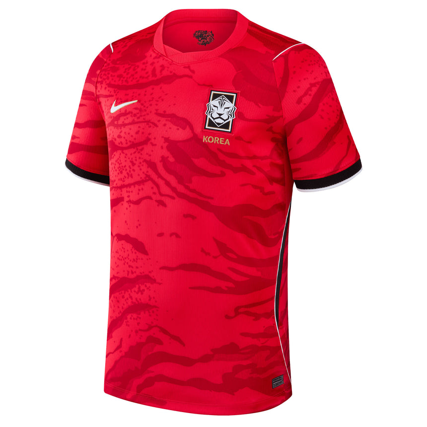 Nike Korea Men's Home Stadium 2026 Jersey Red/Black Front