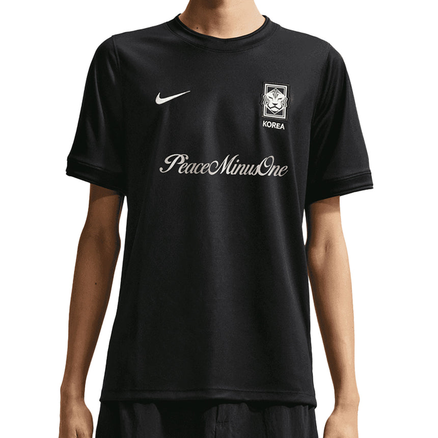 Nike Korea X PEACEMINUSONE Men's Academy Pro Top Black Front