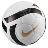 Nike Legacy Elite Ball White/Black/Gold Front