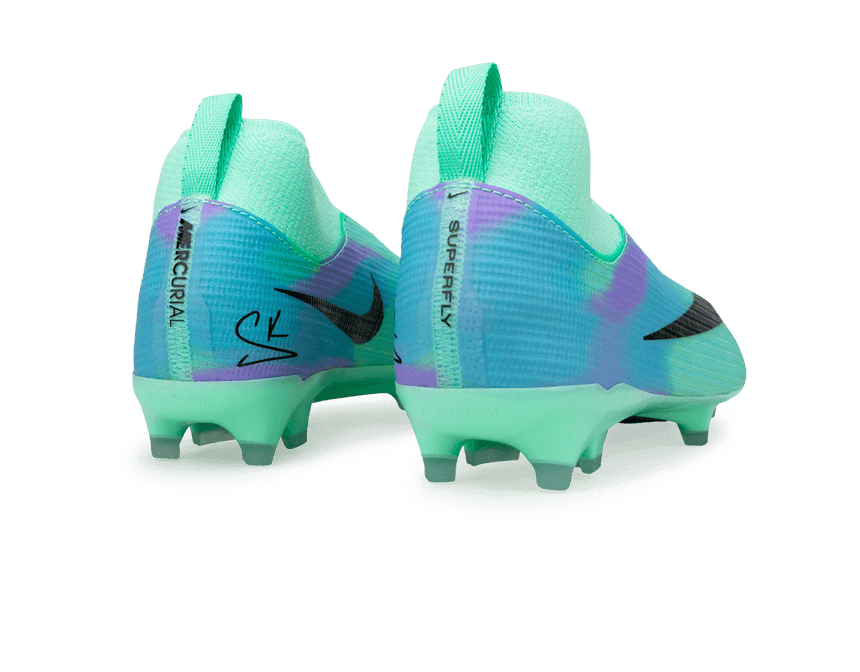 Nike Little Kids Zoom Mercurial Superfly 11 Academy FG/MG Sam Kerr Soccer Cleats Heel