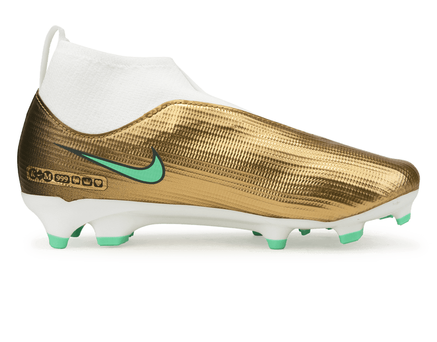 Nike Little Kids Zoom Mercurial Superfly 11 Academy Kylian Mbappe FG/MG Soccer Cleats Side