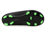 Nike Little Kids Zoom Mercurial Superfly 11 Club FG/MG Black/Illusion Green Bottom